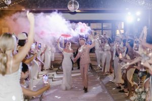 Bride Groom Grand Entrance Smoke Candles